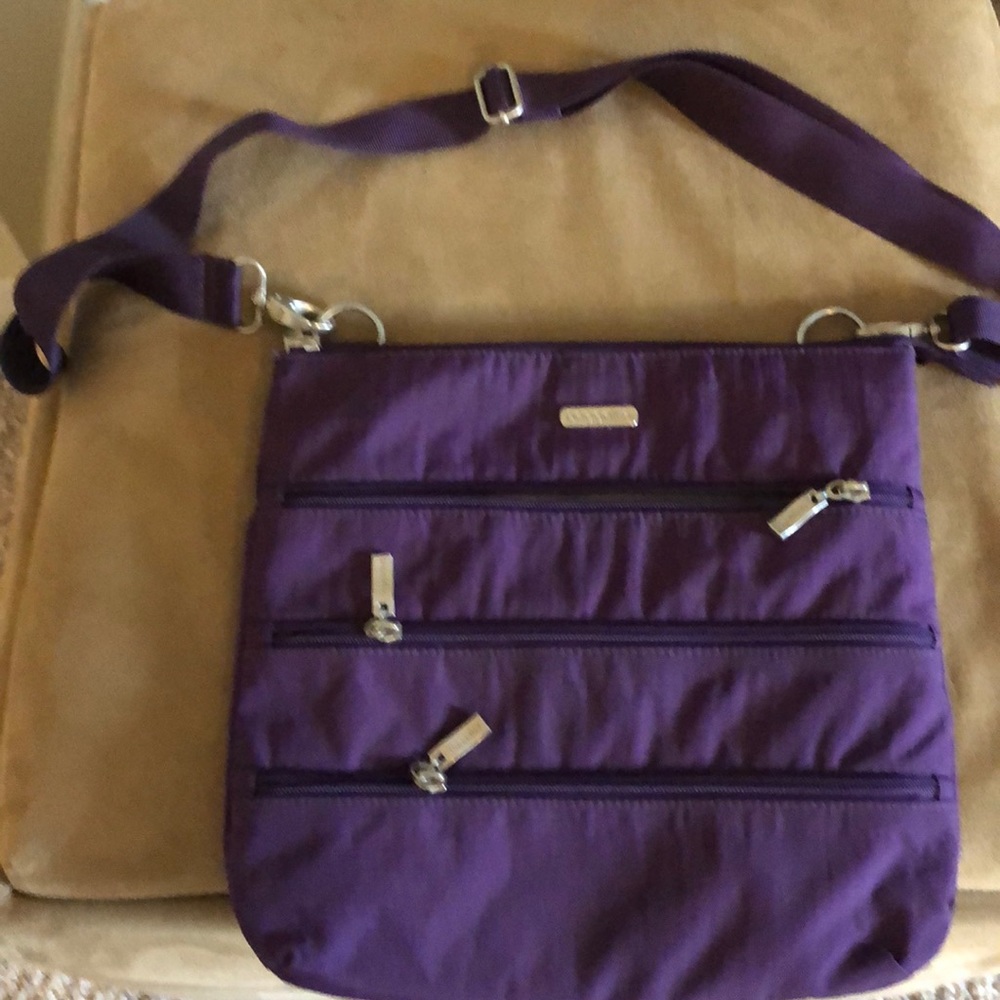 SOLD- do not buy Baggalini purple crossbody  - EUC